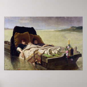 The Enerves de Jumieges, 1880 Poster