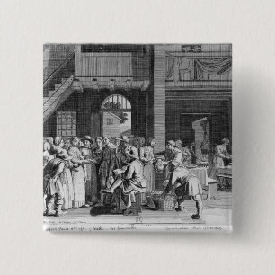 The Engagement 15 Cm Square Badge