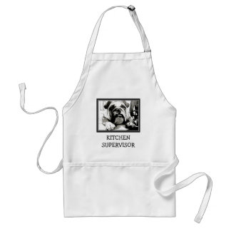 The " English Bulldog" Collection Standard Apron