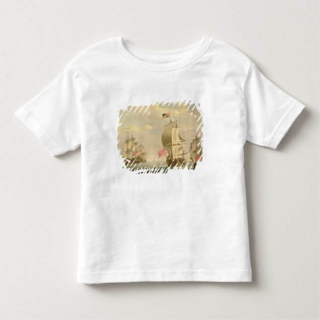 The English Fleet Under Sail Toddler T-Shirt (Front)