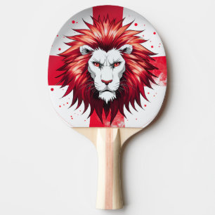 The English Lion Ping Pong Paddle