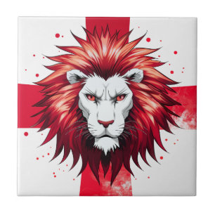 The English Lion Tile