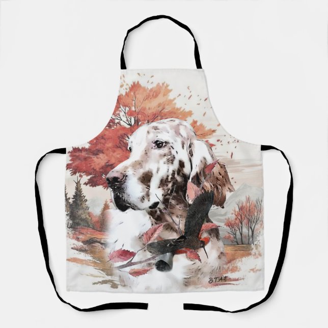 The English Setter,  Passion Hunting Apron (Front)