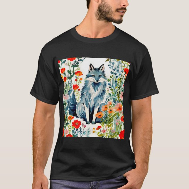 The english silver fox #1 T-Shirt (Front)