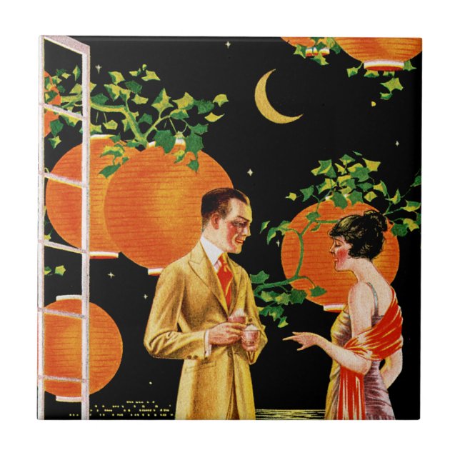 The English Woollen Mills Company Tile (Front)