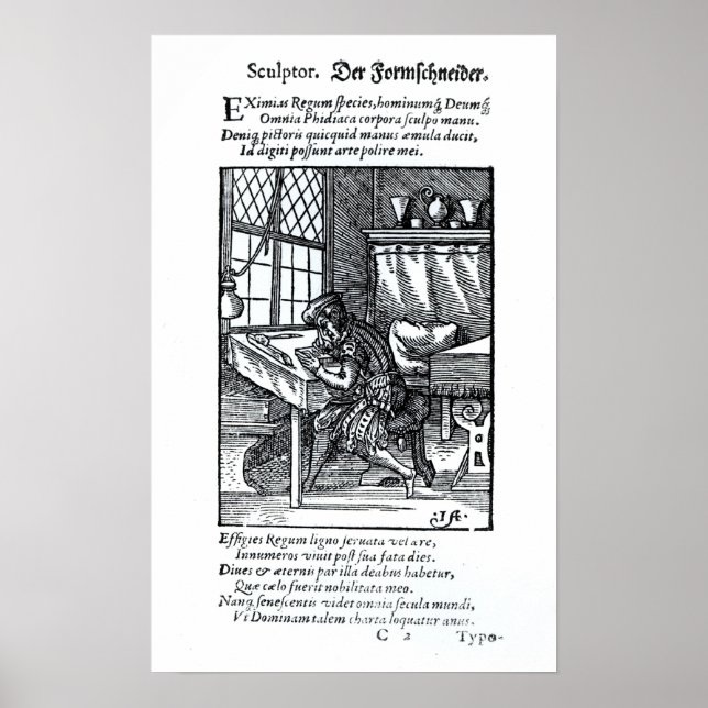 The Engraver, published by Hartman Schopper Poster (Front)