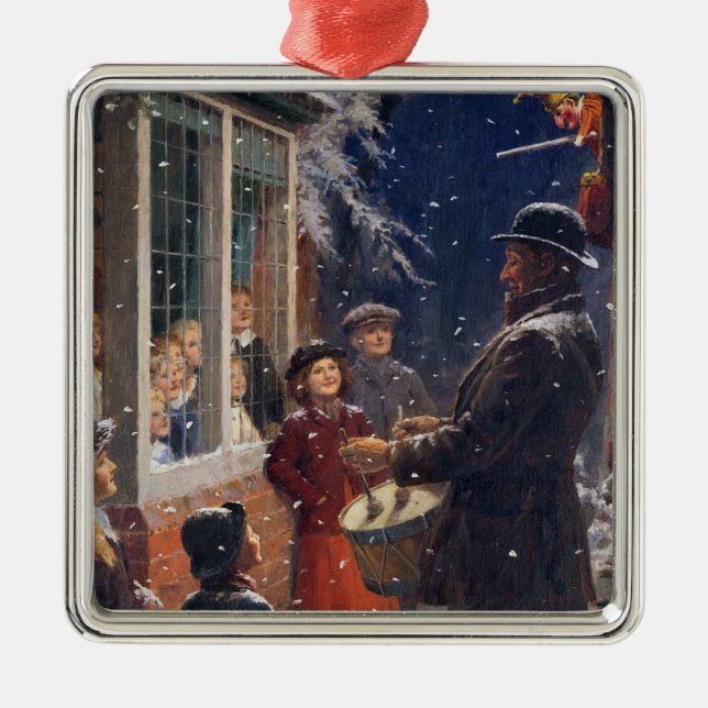 The Entertainer Metal Tree Decoration (Front)