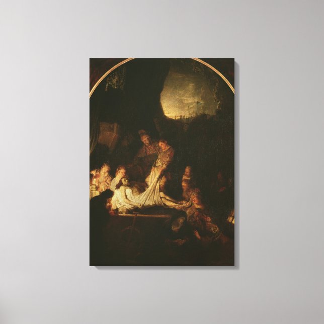 The Entombment, c.1639 Canvas Print (Front)