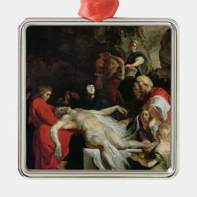 The Entombment Metal Tree Decoration (Front)