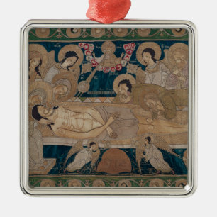 The Entombment, Moscow School, 1678 Metal Tree Decoration
