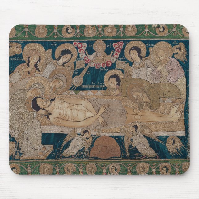 The Entombment, Moscow School, 1678 Mouse Pad (Front)