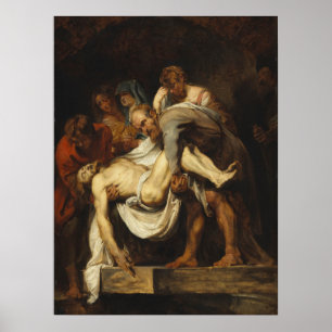 The Entombment of Christ  Poster