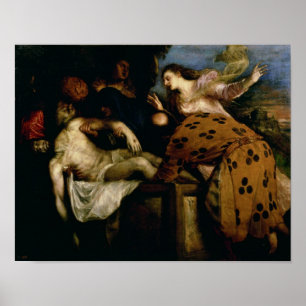 The Entombment of Christ Poster
