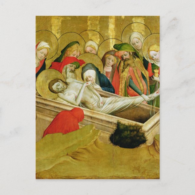 The Entombment, panel from the St. Thomas Postcard (Front)