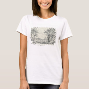 The Entrance into Gillingham, Dorset (pencil) T-Shirt