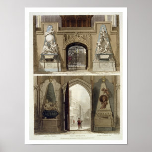 The Entrance into the Choir and the West Entrance, Poster