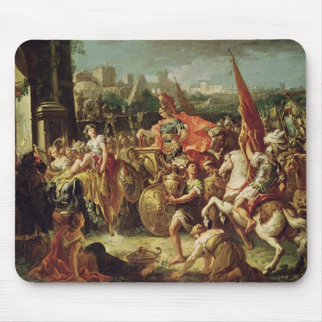 The Entrance of Alexander the Great Mouse Pad (Front)