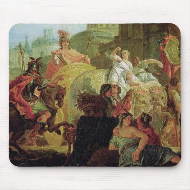 The Entrance of Alexander the Great Mouse Pad (Front)