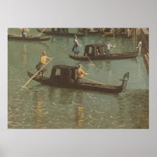 The Entrance to the Grand Canal Poster