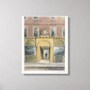 The Entrance to Weavers Hall, 1854 Canvas Print