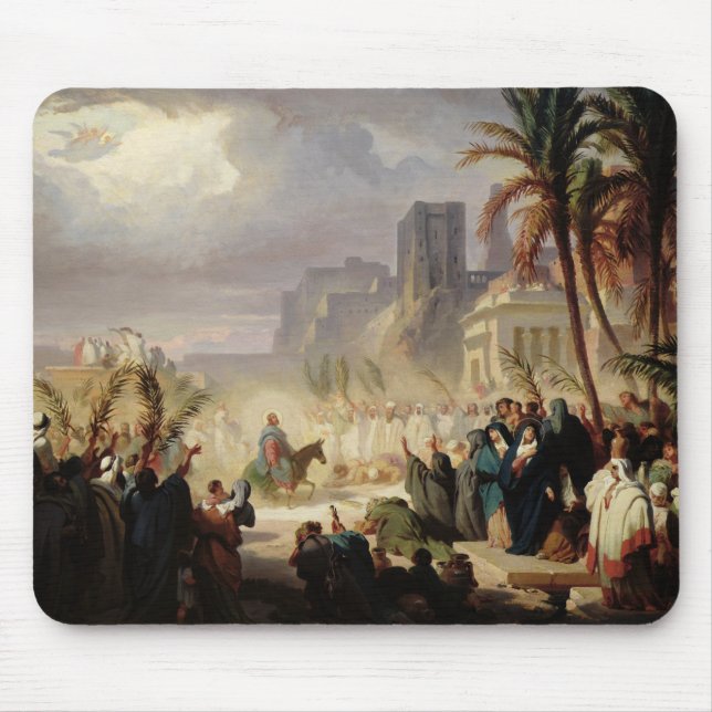 The Entry of Christ into Jerusalem Mouse Pad (Front)