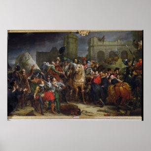 The Entry of Henri IV  into Paris Poster