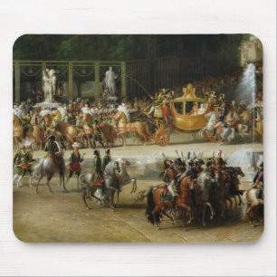 The Entry of Napoleon and Marie-Louise Mouse Pad