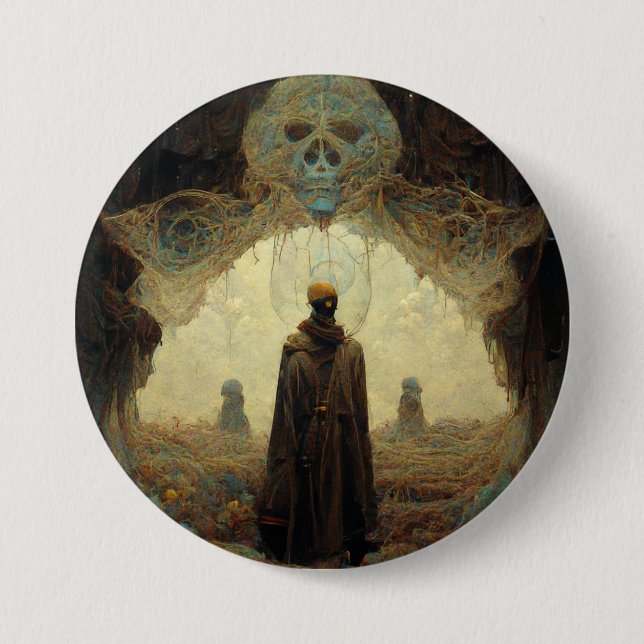 The Entryway Dark Fantasy Sci-Fi 7.5 Cm Round Badge (Front)