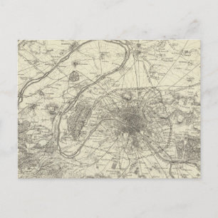 The Environs Of Paris Postcard