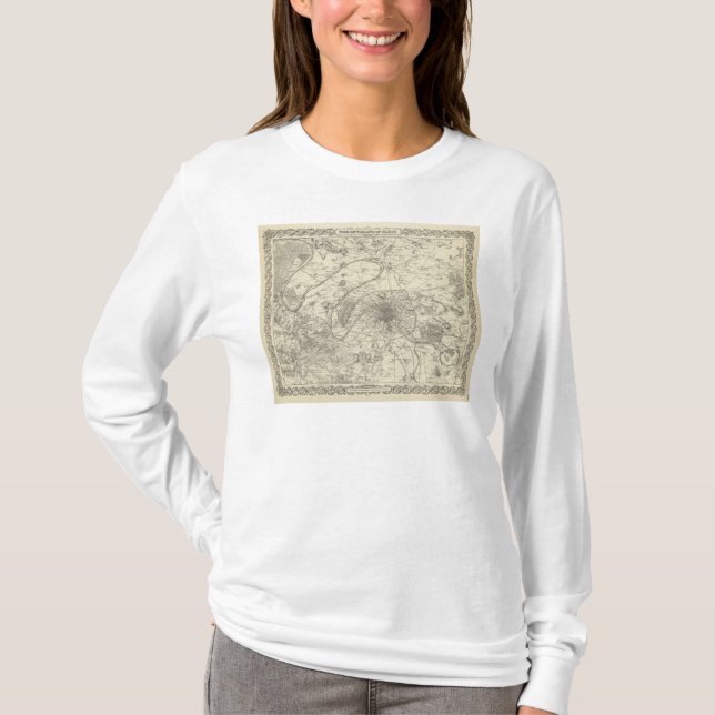 The Environs Of Paris T-Shirt (Front)