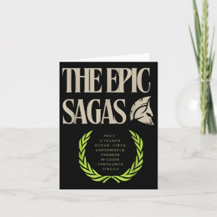 The Epic Sagas Odysseus Musical Card