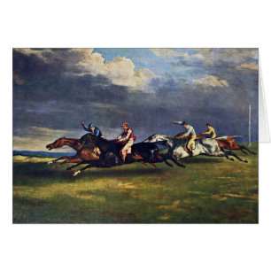 The Epsom Derby By Géricault Jean Louis Théodore
