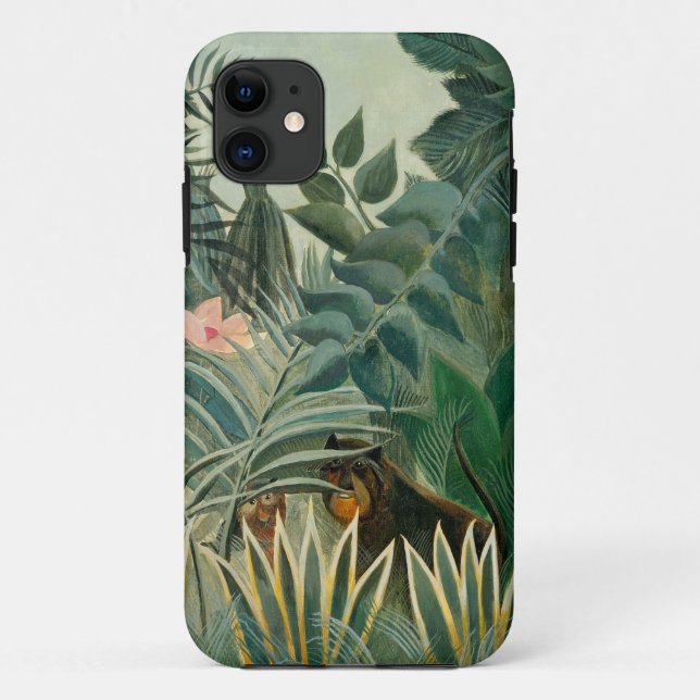The Equatorial Jungle, 1909 (oil on canvas) Case-Mate iPhone Case (Back)