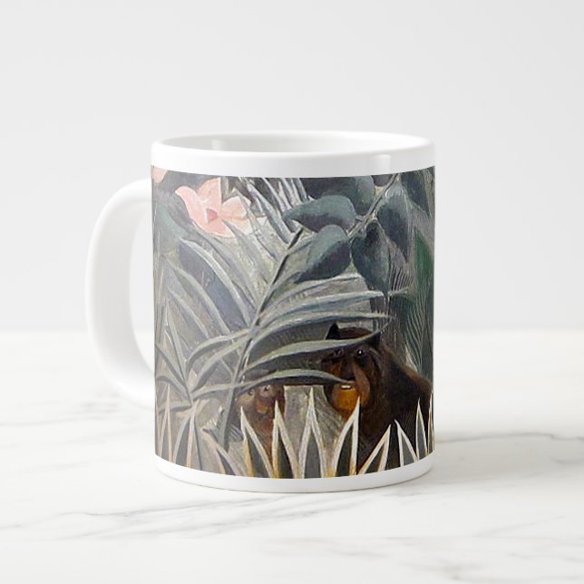 The Equatorial Jungle Large Coffee Mug (Front Left)