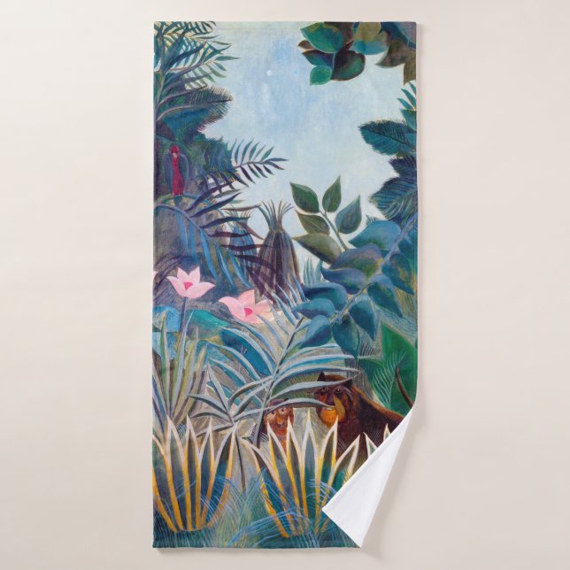 The Equatorial Jungle, Rousseau Bath Towel (Bath Towel)