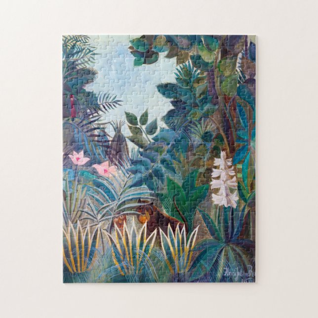 The Equatorial Jungle, Rousseau Jigsaw Puzzle (Vertical)