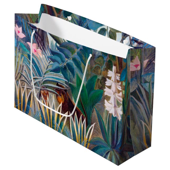 The Equatorial Jungle, Rousseau Large Gift Bag (Front Angled)