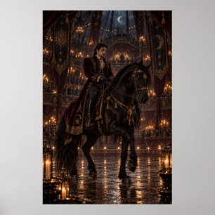 The Equestrian Gothic Circus Fine Art Poster