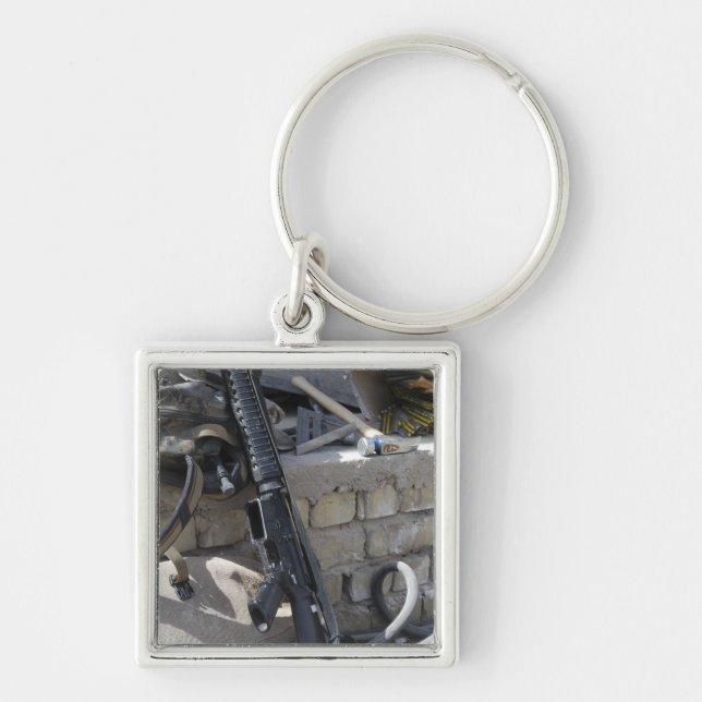 The equipment of a Marine Key Ring (Front)
