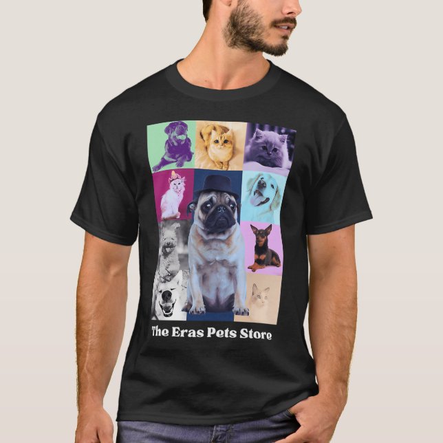 The Eras Pets Store T-Shirt (Front)
