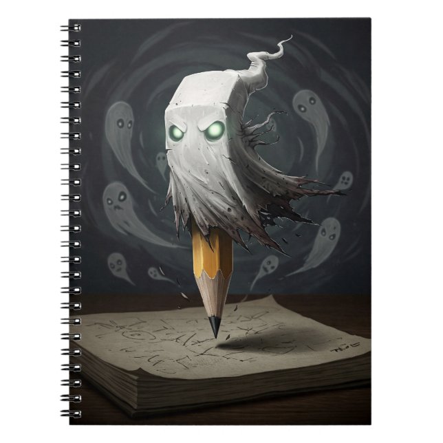 The Erase Reaper Notebook (Front)