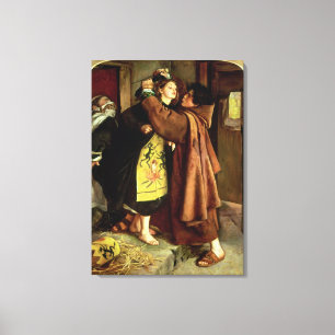 The Escape of a Heretic, 1559, 1857 (oil on canvas Print