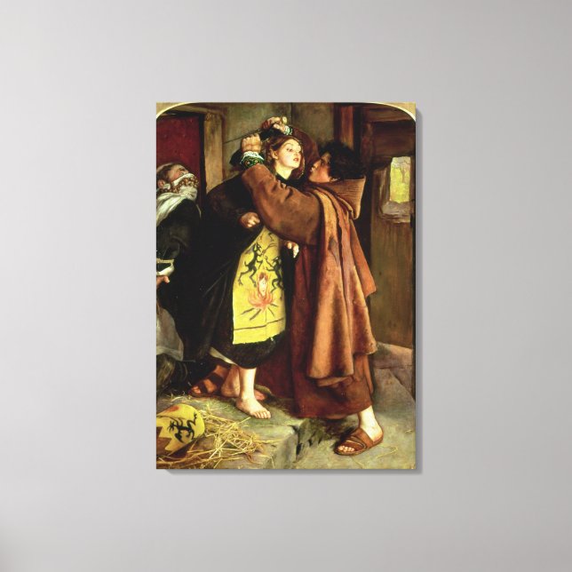 The Escape of a Heretic, 1559, 1857 (oil on canvas Print (Front)