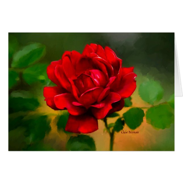 The "essence" of a Red Rose! (Front Horizontal)