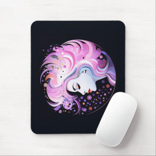 "The Essence of Elegance" Women's Beauty Mouse Pad