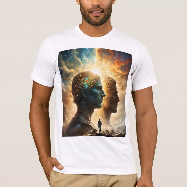 The Essence of Enlightened Men T-Shirt (Front)