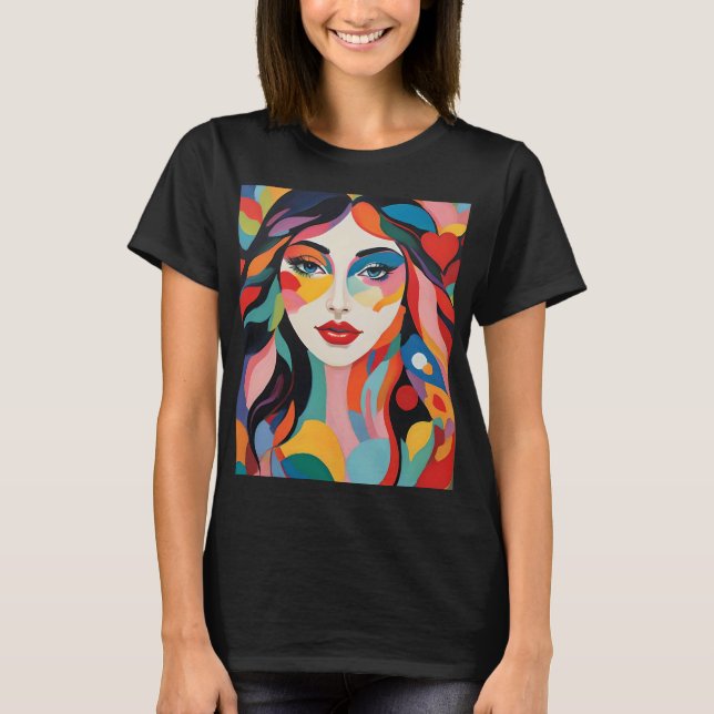 The Essence of Pure Love-Hearted Women T-Shirt (Front)