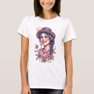 The Essence of Woman: Grace, Strength, and Beauty T-Shirt