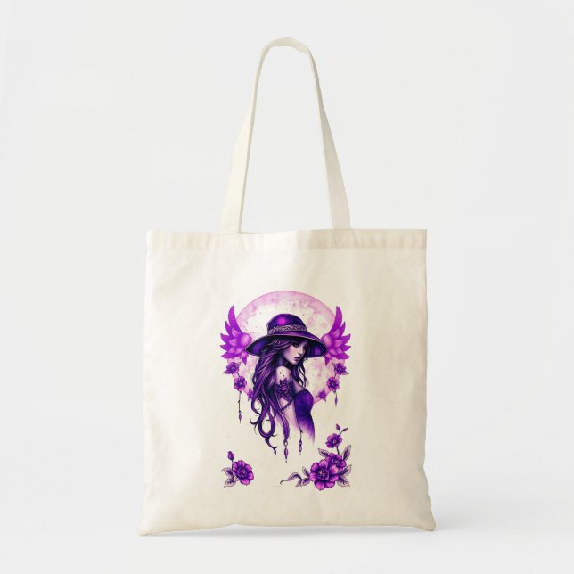 The Essence of Woman: Grace, Strength, and Beauty  Tote Bag (Front)