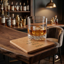 The Estate Bar Rustic Faux Leather Tan